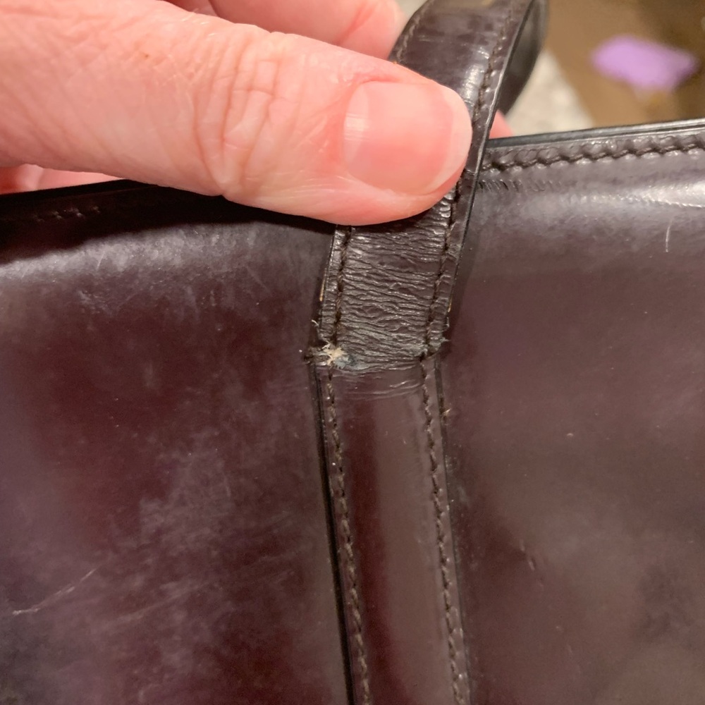 Vintage 90’s Prada re edition patent leather tote - Picture 3 of 12